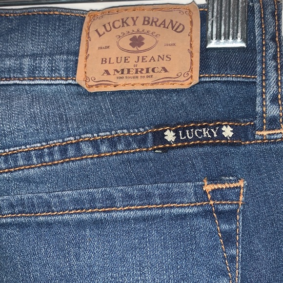 LUCKY BRAND SIZE 00 NWT CHARLIE CAPRI JEANS - Picture 9 of 10
